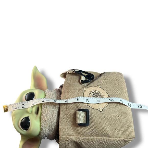 Mattel Star Wars The Child Grogu Plush with Satchel 11” Baby Yoda 2020 Disney - Picture 2 of 7
